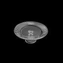 Ver imagem 3 de Prato para Bolo de Cristal Renaissance 31,5cm X 13cm - Lyor