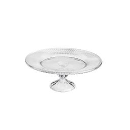 Prato para Bolo de Cristal Renaissance 31,5cm X 13cm - Lyor - 1