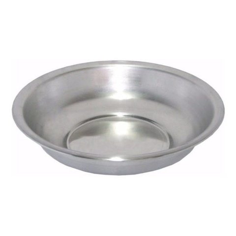 Bacia Cuba De Alumínio Lavatorio 30 Cm Simples 3,4 Litros