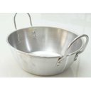 Ver imagem 3 de Tacho Bojudo Hotel Bacia De Alumínio 30 Cm 6 Litros Com Alça