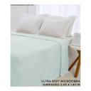 Ver imagem 2 de Manta Casal Cobertor Coberta Microfibra Soft Cinza Claro