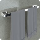 Ver imagem 2 de Kit Acessórios Para Banheiro Cromado 4 Peças Plus