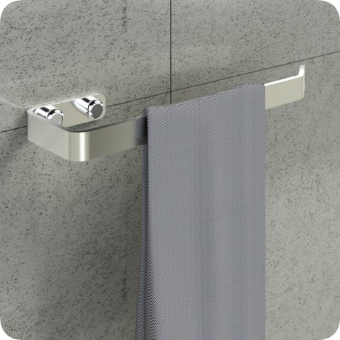 Porta Toalha De Rosto Para Banheiro Cromado Plus