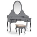 Ver imagem 1 de Penteadeira Love com Banqueta - 1045