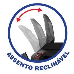 Superjipe Reclinável com Capota Passeio e Pedal (preto) 587 - 5