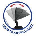 Ver imagem 4 de Superjipe Reclinável com Capota Passeio e Pedal (preto) 587