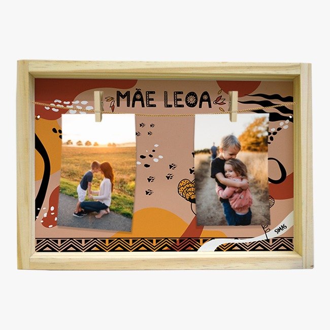 PORTA RETRATO VARAL - MAE LEOA - 2