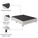 Ver imagem 4 de Cama Box Base Casal Queen 1,58m Suede Marsala