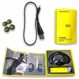 Fone Ouvido Esportivo Caminhada Academia Corrida sem Fio Super Bass Awei B928Bl - 3