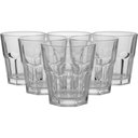 Ver imagem 2 de Copo Uísque 10x9x9cm 350ml Vidro Transp 6pç