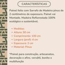 Ver imagem 4 de Painel Floreira Treliça Decorativa para Vasos e Cachepots Horizontal 100x50