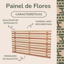 Ver imagem 3 de Painel Floreira Treliça Horizontal Madeira Eucalipto para Jardim e Áreas Externas 100x50