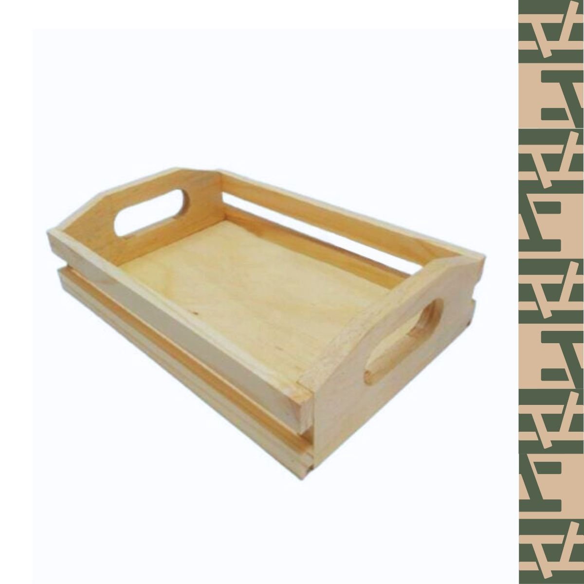 Mini Caixote Repac Madeiras Pinus 35x24x7 - 2