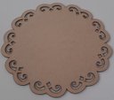 Ver imagem 1 de KIT4 unid Sousplat Supla Soupla Suplat arabesco 35cm em MDF