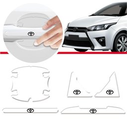 Adesivo Protetor de Maçaneta Porta Carro Toyota Hilux Yaris Transparente - 2