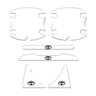Adesivo Protetor de Maçaneta Porta Carro Toyota Hilux Yaris Transparente - 1