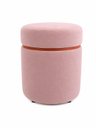 Ver imagem 3 de Puff com Cinta Superior Cobre Fosco Nude Rose - Let Móveis