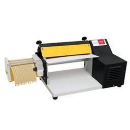Cilindro Laminador Elétrico Massas Pão Pizza Pastel Com Cortador Talharim Malta Carenagem Em Nylon C - 7