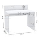 Ver imagem 6 de BANCADA PARA TRABALHO COMPUTADOR M282.B MUNDI MOVEIS