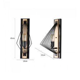 Arandela Industrial Aramado Para Sala Quarto Painel Cabeceira Cama - 4 Arandela Industrial Aramado Para Sala Quarto Painel Cabeceira Cama - 4