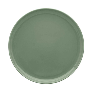 Prato Raso em Cerâmica Flat Matcha 26cm Oxford
