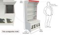 Ver imagem 2 de Pet Box 4 divisões Vetorial Kids (expositor, ração, cães, Gatos, Pet)