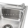 Cuba para cozinha gourmet pia dupla aço inox com acessórios e sifão Ticunas Pingoo.casa - 4