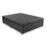 Cama Box Baú Viúva Reforçada 100x200 Corino Preto - 2