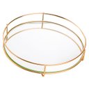 Ver imagem 1 de BANDEJA HARA FENCE GOLDEN REDONDA 20 CM
