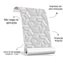 Ver imagem 6 de Papel de Parede Aspecto 3d Geométrico Quarto Autoadesivo