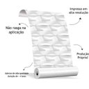 Ver imagem 6 de Papel de Parede Aspecto 3D Sala Autocolante