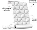Ver imagem 5 de Papel de Parede Aspecto 3d Geométrico Sala Envio Rápido