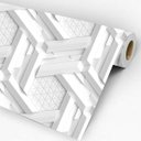 Ver imagem 1 de Papel de Parede Aspecto 3d Geométrico Autocolante