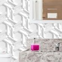 Ver imagem 5 de Papel de Parede Aspecto 3d Geométrico Autocolante