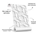 Ver imagem 2 de Papel de Parede Aspecto 3d Geométrico Autocolante