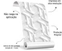 Ver imagem 2 de Papel de Parede Aspecto 3d Geométrico Autocolante