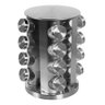 Porta Condimentos Base Giratório Inox 16 Potes - Temperos - 1