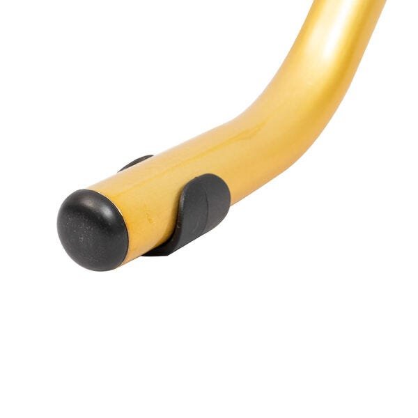 Cabideiro De Chão Pintura Eletrostática Dourado Verniz Grande – 67X175 Cm - 5