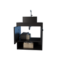 Ver imagem 6 de Gabinete Armário para Banheiro 50cm MDF com Cuba - Latina Preto