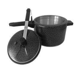 Panela De Pressão Media 4,5L Selo Inmetro Aluminio Grosso - 6