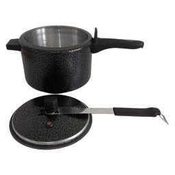 Panela De Pressão Media 4,5L Selo Inmetro Aluminio Grosso - 5