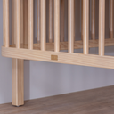 Ver imagem 7 de Berço Americano de Madeira Linha Kurve Carvalho Malva – Conforto e Elegância para o Bebê