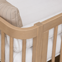 Ver imagem 6 de Berço Americano de Madeira Linha Kurve Carvalho Malva – Conforto e Elegância para o Bebê