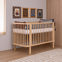 Ver imagem 1 de Berço Americano de Madeira Linha Kurve Carvalho Malva – Conforto e Elegância para o Bebê