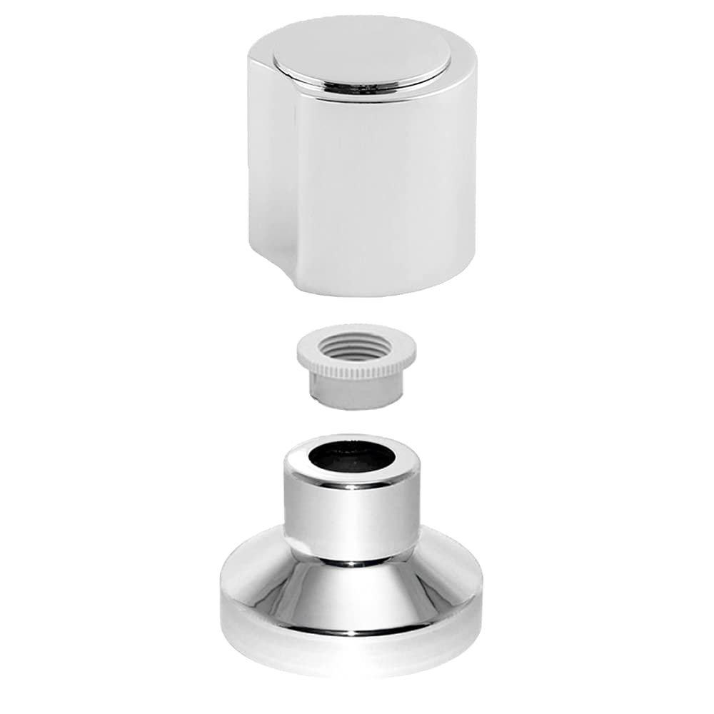 Acabamento para Registro Volante Metal C/canopla 1/2 a 1" C40 Del Metais para Litoral - 2