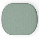 Ver imagem 7 de Puff Decorativo Orgânico para Living Quarto 70cm Doha W01 Linho Verde Menta - Lyam Decor
