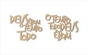 Ver imagem 1 de Kit Quadro Decorativo - Deus É Bom o Tempo Todo 2un - Crú