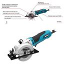 Ver imagem 4 de SERRA CIRCULAR COMPACTA 750W 120mm 220v