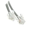 Cordão Telefônico Liso 4 Vias 2m Cinza Kit Econômico com 20 - 3