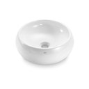 Ver imagem 1 de Cuba De Apoio Redonda Louça 36cm Branca Icasa